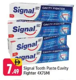 Shaklan SIGNAL Toothpaste offer