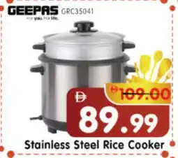 Al Madina Hypermarket GEEPAS Rice Cooker offer