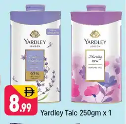 Shaklan YARDLEY Talcum Powder offer