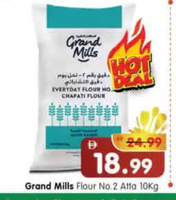 Al Madina Hypermarket GRAND MILLS Atta offer