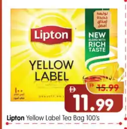 Al Madina Hypermarket Lipton Tea Bags offer