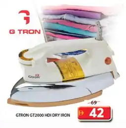 Grand Hyper Market GTRON Ironbox offer