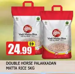 Al Madina DOUBLE HORSE Matta Rice offer