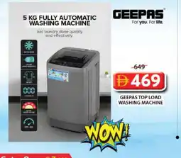 Grand Hyper Market GEEPAS Washer / Dryer offer