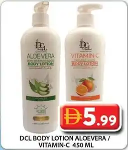 Grand Hyper Market Dcl body lotion aloevera / vitamin C offer