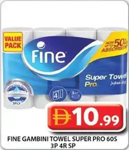 Grand Hyper Market Fine gambini towel super pro offer