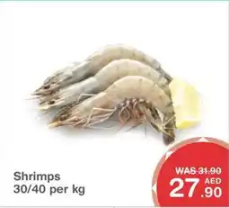 Choithrams Shrimps 30/40 offer
