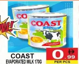 Gift Point Coast evaporated milk offer