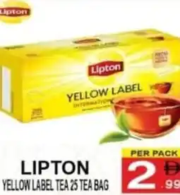 Gift Point Lipton yellow label tea offer