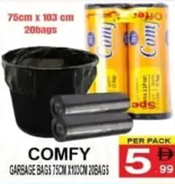 Gift Point Comfy garbage bags offer
