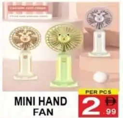 Gift Point Mini hand fan offer