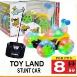 Gift Point Toy land stunt car offer