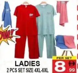 Gift Point Ladies 2 pcs set size 4xl-6xl offer