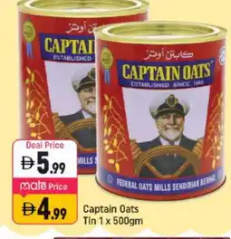 Shaklan CAPTAIN OATS Oats offer