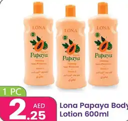 Al Nahda Gift Center Lona Papaya Body Lotion offer