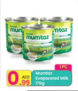Everyday Center mumtaz Evaporated Milk offer