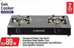Bigmart Olsenmark Gas Cooker OMK7010 offer