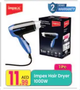 Everyday Center IMPEX Hair Appliances offer