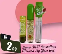 Bigmart Lareen D137 Revitallum Aloevera Lip Gloss offer