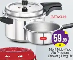 Bigmart Merit Mcb-53pc Alu Pressure Cooker offer