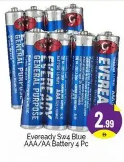 Bigmart Eveready Sw4 Blue AAA/AA Battery offer