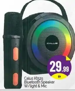 Bigmart Calus Kt52s Bluetooth Speaker W/Light & Mic offer