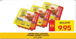 Spar American Chicken Franks offer
