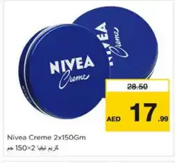 Nesto Nivea Face cream offer