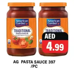 Gulf Hypermarket AMERICAN GARDEN Pizza & Pasta Sauce offer