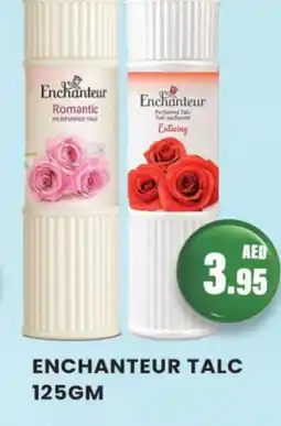 Zain Hypermarket Enchanteur Talcum Powder offer