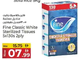 Kenz Hypermarket Fine Classic White Sterilized Tissues offer
