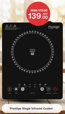 Choithrams Prestige Single Infrared Cooker offer