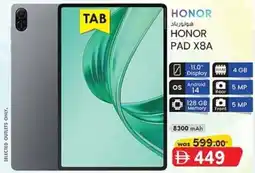KM Trading Honor pad X8A offer