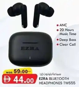 KM Trading Ezra bluetooth headphones TWS55 offer