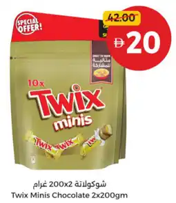 Union Coop Twix Minis Chocolate offer