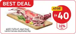 Union Coop Lamb Carcass (Australia) offer