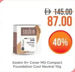 Life Pharmacy Soskin R+ Cover MD Compact Foundation Cool Neutral offer