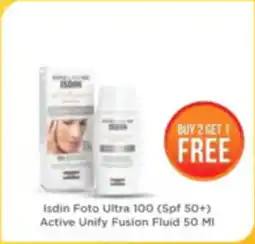 Life Pharmacy Isdin Foto Ultra 100 (Spf 50+) Active Unify Fusion Fluid offer