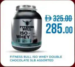 Life Pharmacy Fitness bull iso whey double chocolate 5lb assorted offer