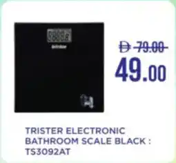 Life Pharmacy Trister electronic bathroom scale black TS3092AT offer