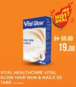 Life Pharmacy Vital healthcare vital glow hair skin & nails 30 tabs offer
