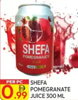 Dream Land Center Shefa pomegranate juice offer