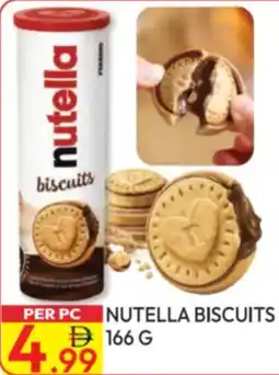 Dream Land Center Inutella biscuits offer