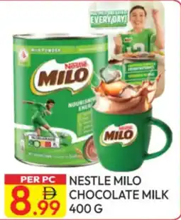 Dream Land Center Nestle milo chocolate milk offer