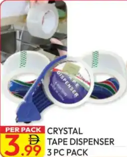 Dream Land Center Crystal tape dispenser offer