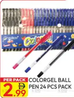 Dream Land Center Colorgel ball pen offer