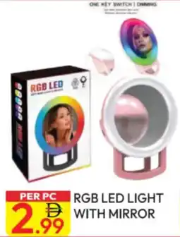 Dream Land Center Rgb led light with mirror offer