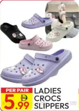 Dream Land Center Ladies crocs slippers offer