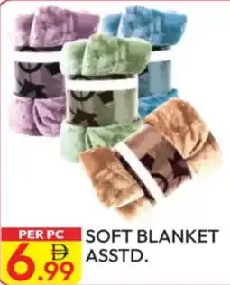 Dream Land Center Soft blanket asstd. offer