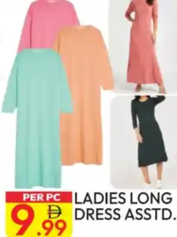 Dream Land Center Ladies long dress asstd offer